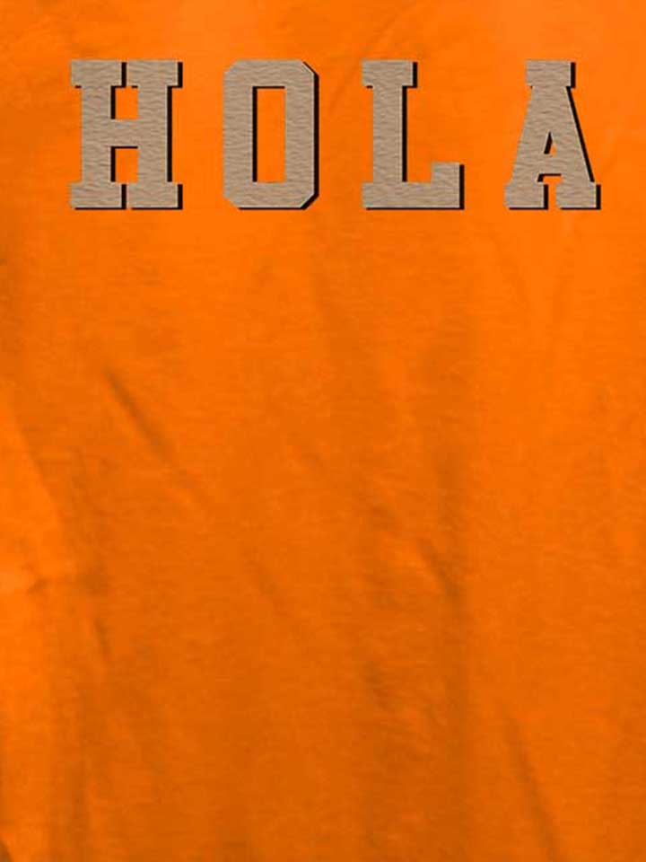 hola-damen-t-shirt orange 4