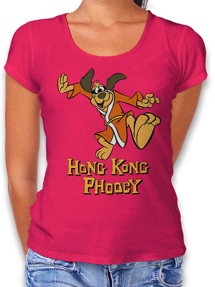 Hong Kong Phooey 2 Damen T-Shirt fuchsia L
