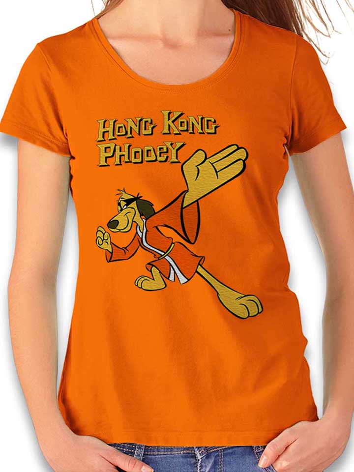 hong-kong-phooey-damen-t-shirt orange 1
