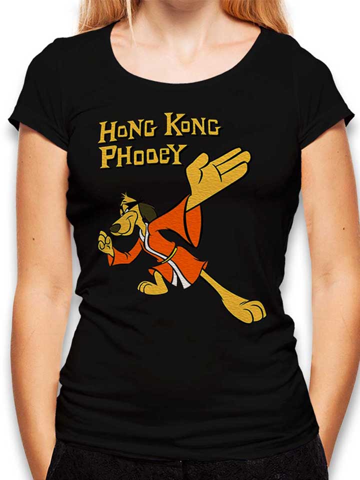 Hong Kong Phooey Damen T-Shirt schwarz L