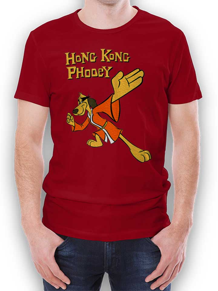 hong-kong-phooey-t-shirt bordeaux 1