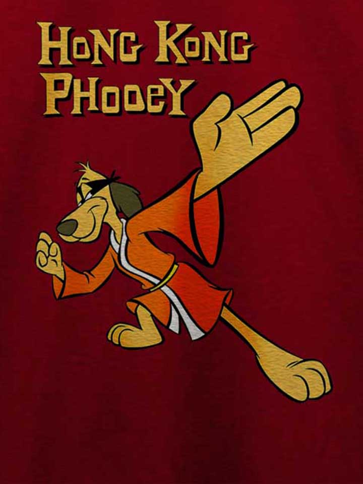 hong-kong-phooey-t-shirt bordeaux 4
