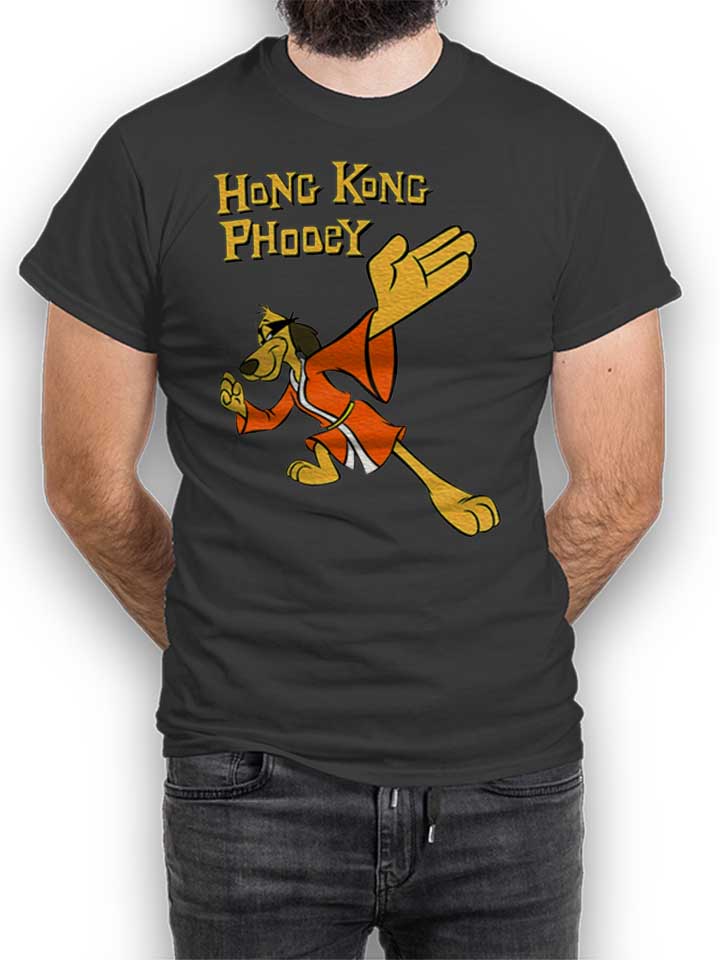 Hong Kong Phooey T-Shirt dunkelgrau L