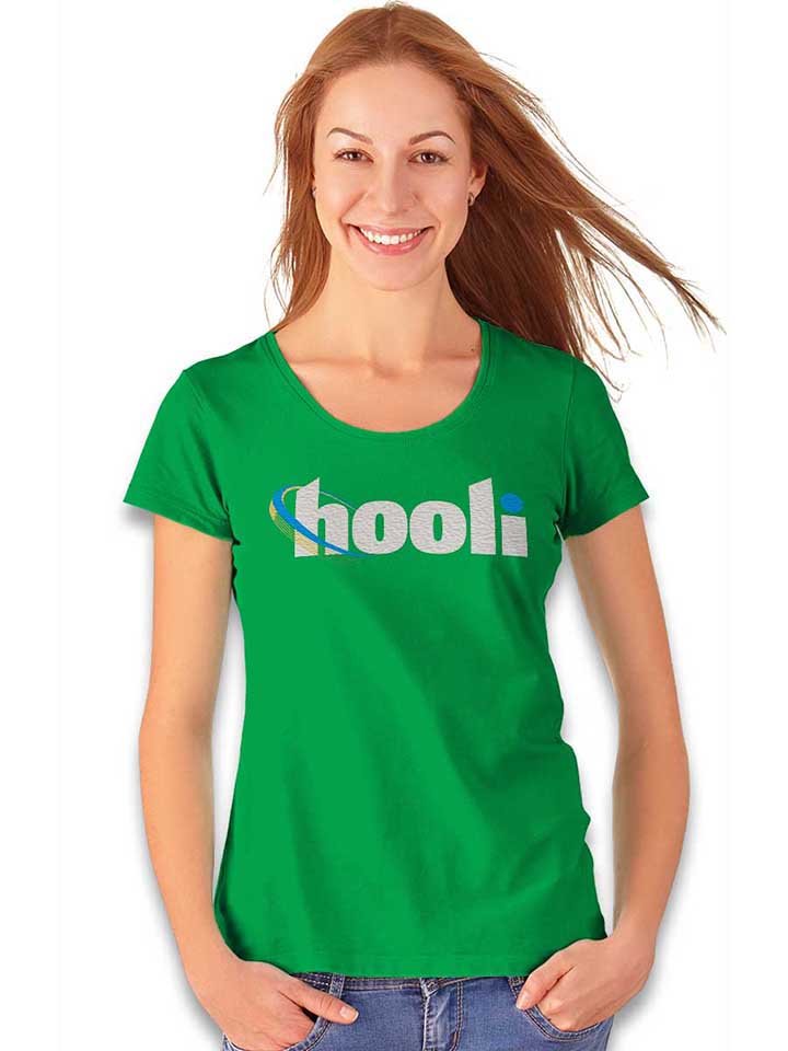 hooli-logo-damen-t-shirt gruen 2