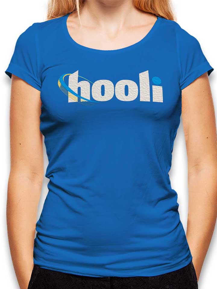 Hooli Logo Womens T-Shirt royal-blue L