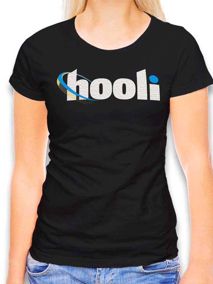 Hooli Logo T-Shirt Donna nero L