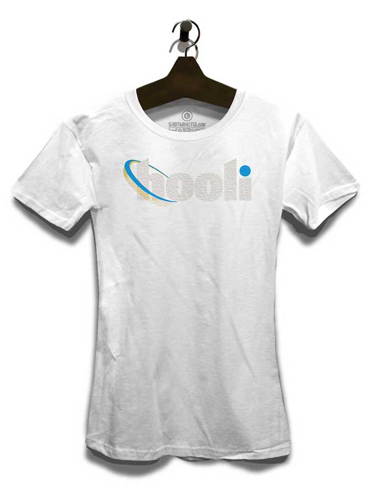 hooli-logo-damen-t-shirt weiss 3