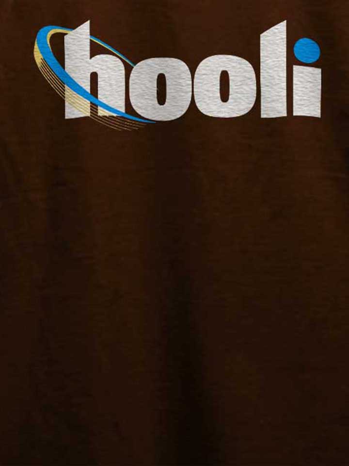 hooli-logo-t-shirt braun 4