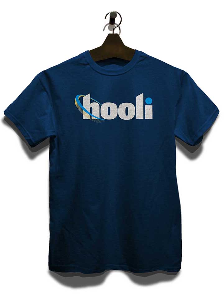 hooli-logo-t-shirt dunkelblau 3