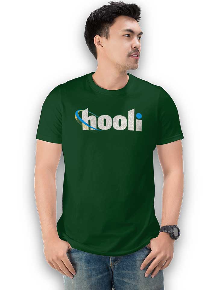 hooli-logo-t-shirt dunkelgruen 2