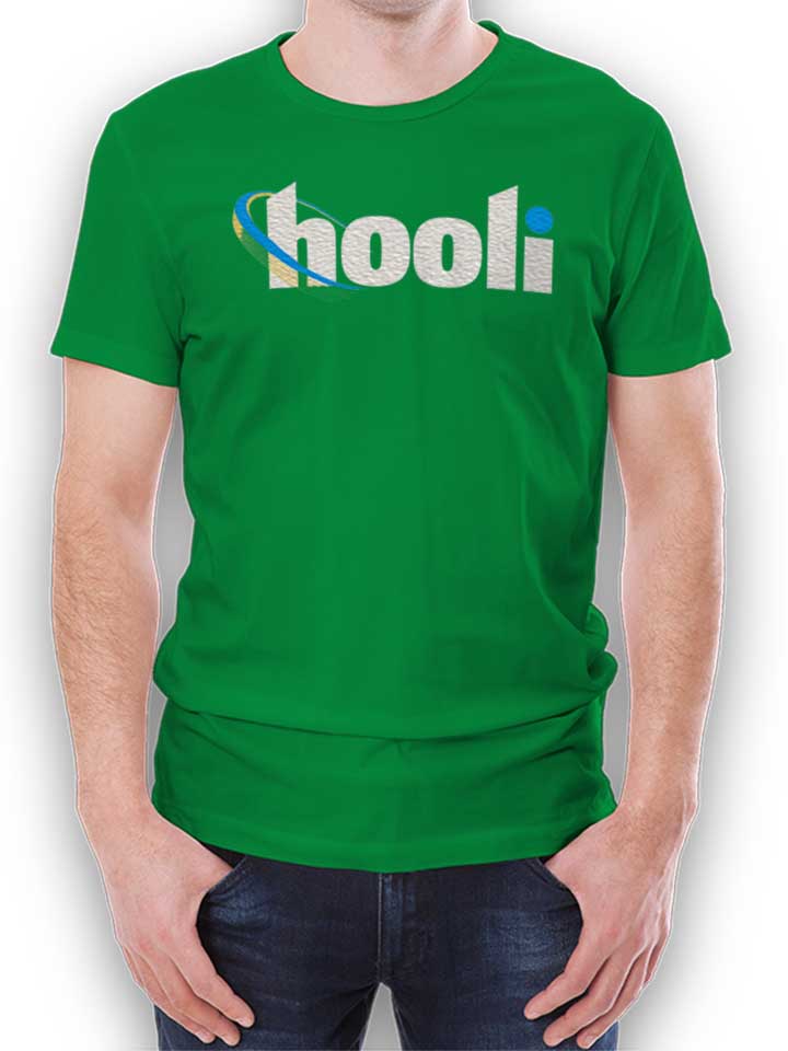 Hooli Logo T-Shirt gruen L