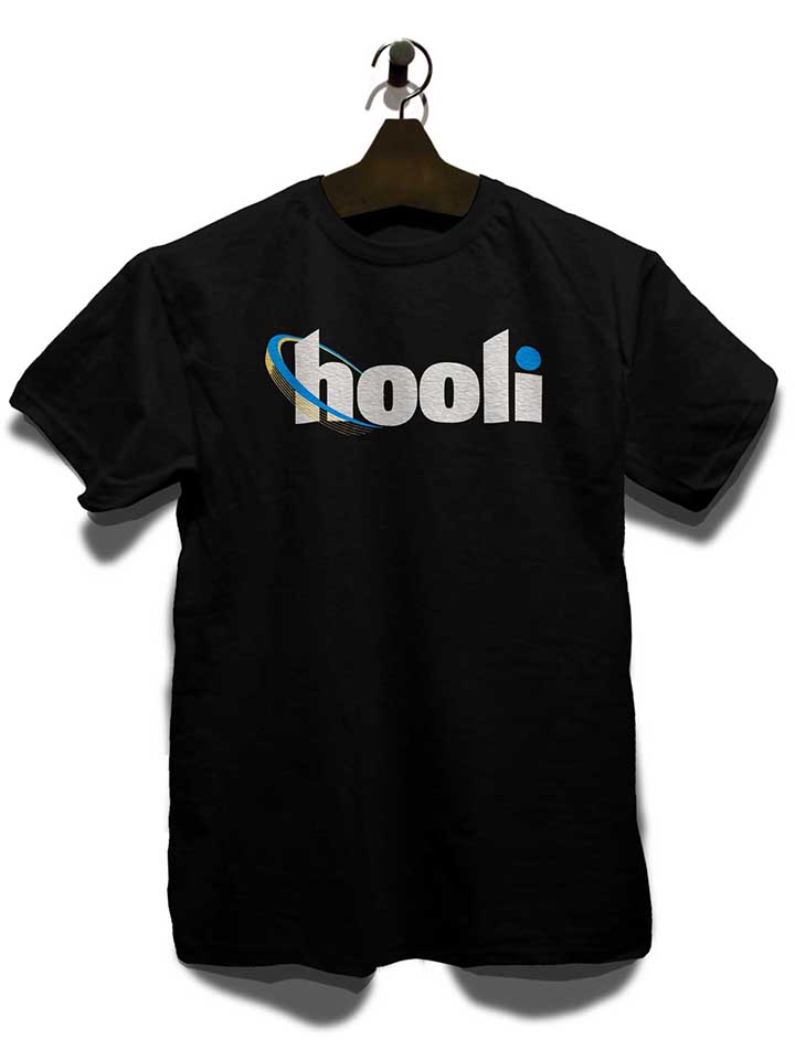 hooli-logo-t-shirt schwarz 3