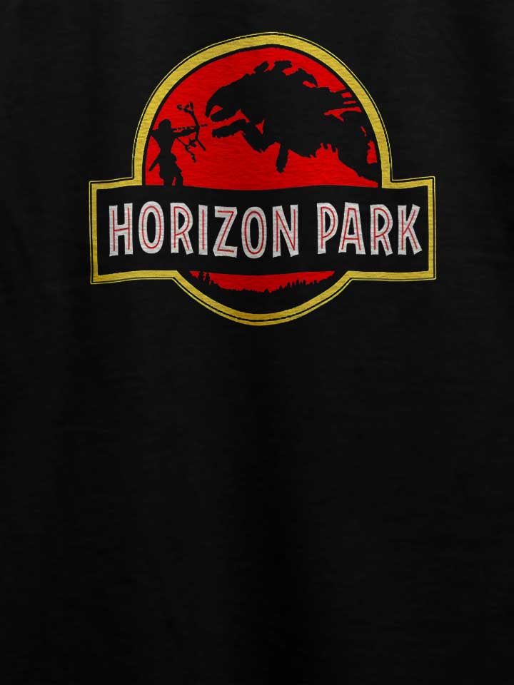 horizon-park-art-horizon-zero-dawn-game-t-shirt schwarz 4