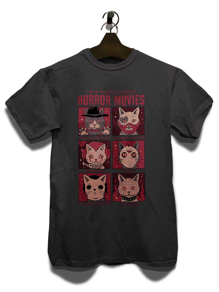 horror-movies-cat-t-shirt dunkelgrau 3
