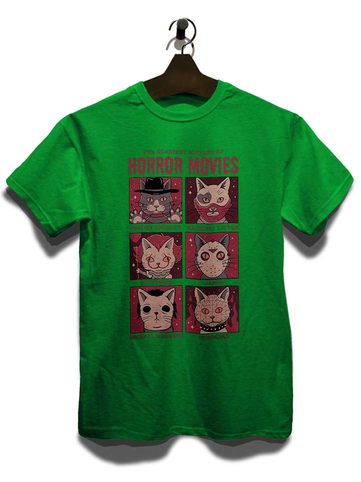 horror-movies-cat-t-shirt gruen 3