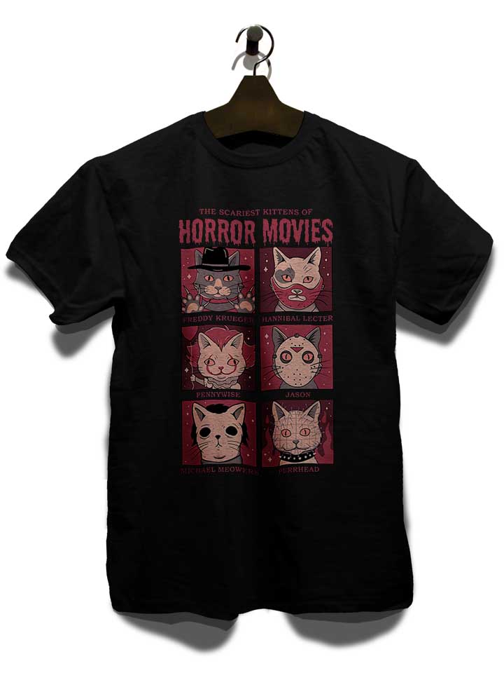 horror-movies-cat-t-shirt schwarz 3