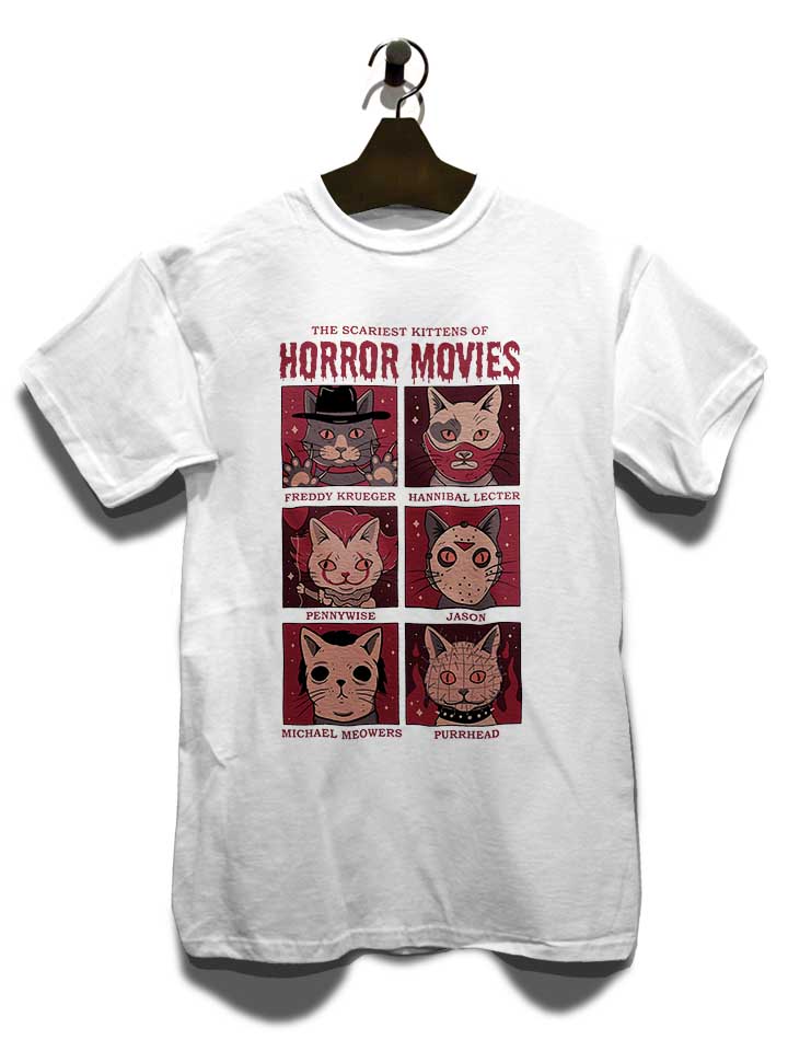 horror-movies-cat-t-shirt weiss 3