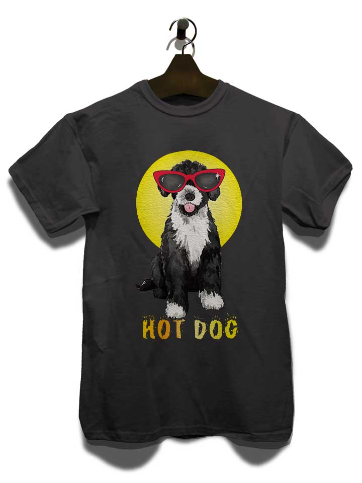 hot-summer-dog-t-shirt dunkelgrau 3