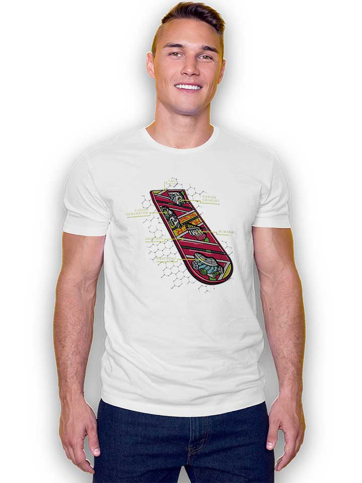 hoverboard-anatomy-t-shirt weiss 2