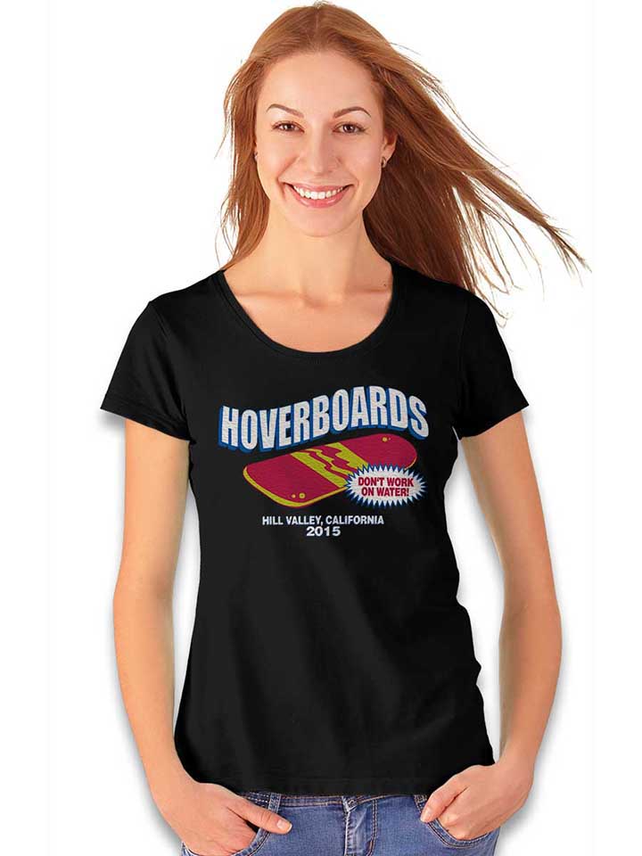 hoverboards-dont-work-on-water-damen-t-shirt schwarz 2