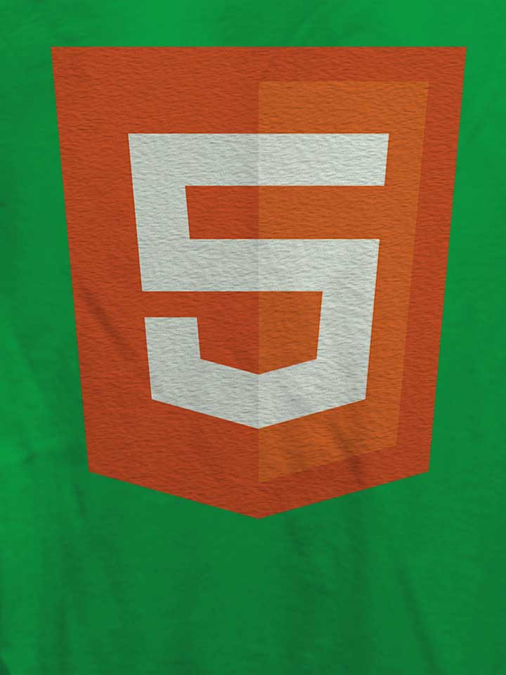 html-5-logo-damen-t-shirt gruen 4