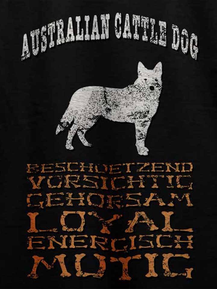 hund-australian-cattle-dog-t-shirt schwarz 4