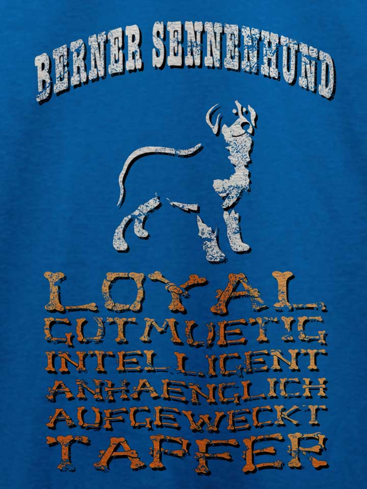 hund-berner-sennenhund-t-shirt royal 4