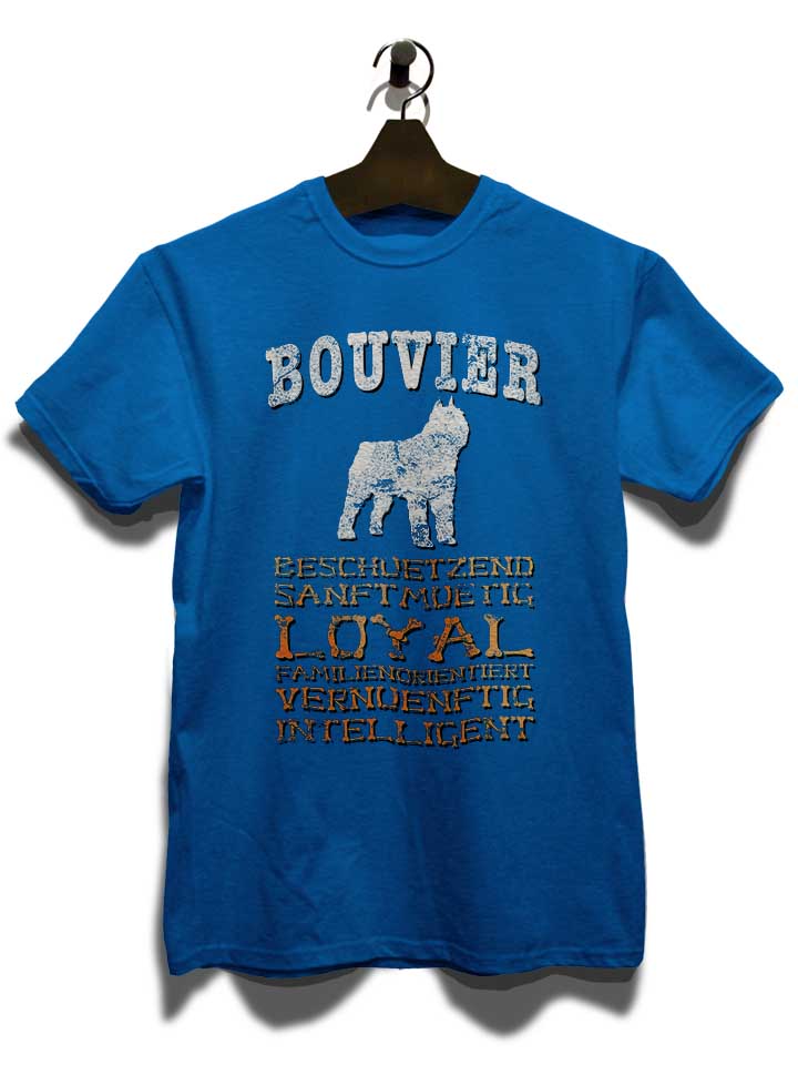 hund-bouvier-t-shirt royal 3