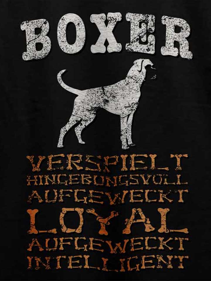 hund-boxer-t-shirt schwarz 4
