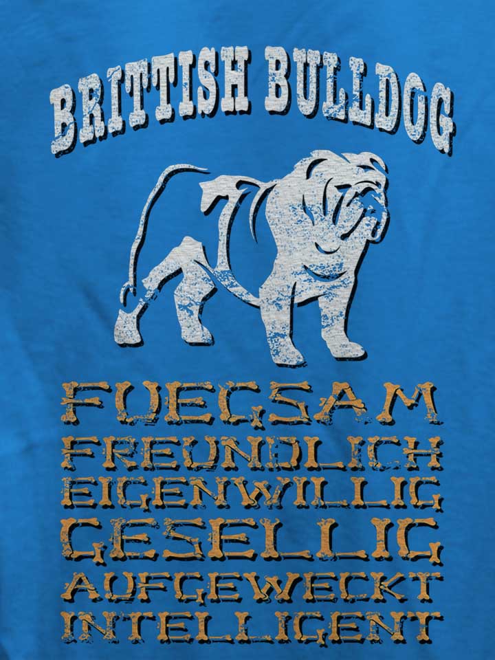 hund-brittish-bulldog-damen-t-shirt royal 4