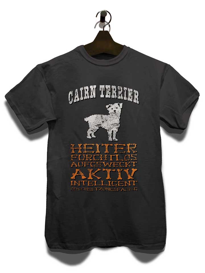 hund-cairn-terrier-t-shirt dunkelgrau 3