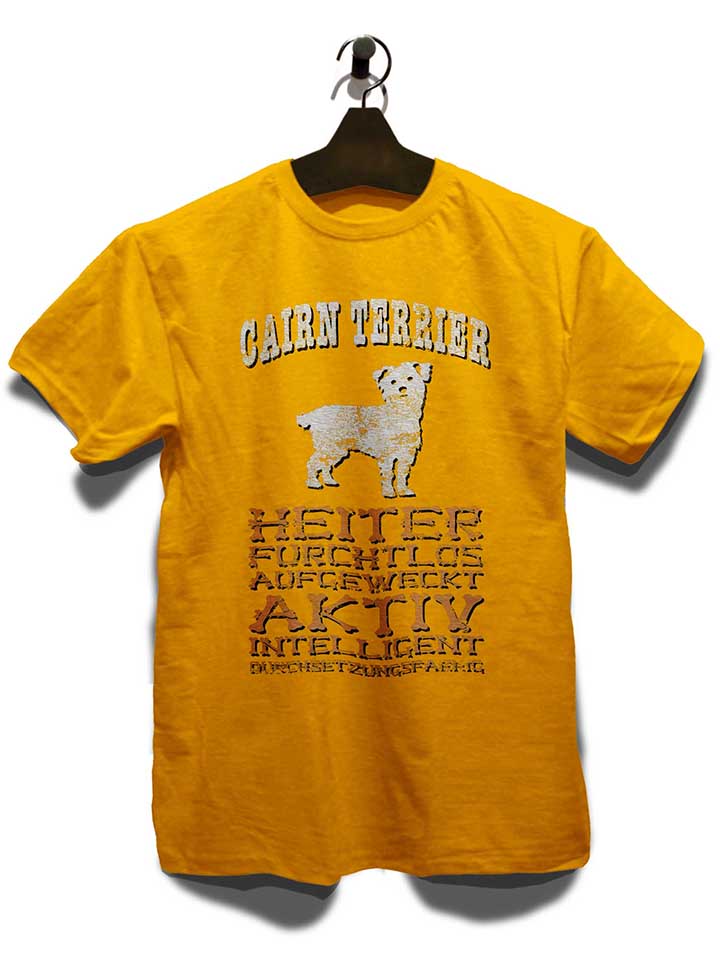 hund-cairn-terrier-t-shirt gelb 3