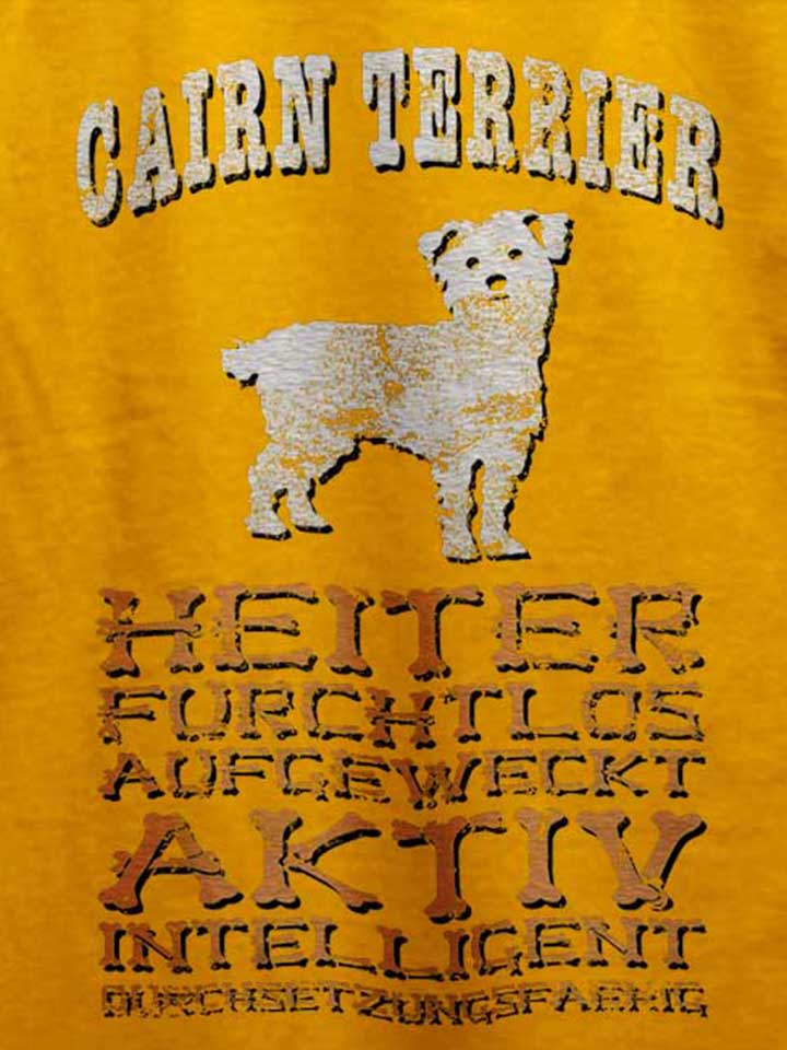 hund-cairn-terrier-t-shirt gelb 4