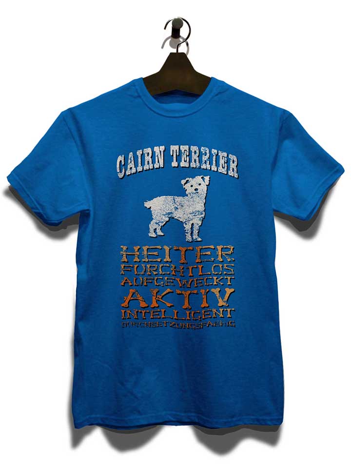 hund-cairn-terrier-t-shirt royal 3