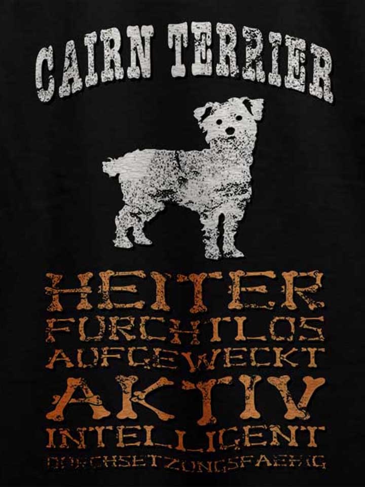 hund-cairn-terrier-t-shirt schwarz 4