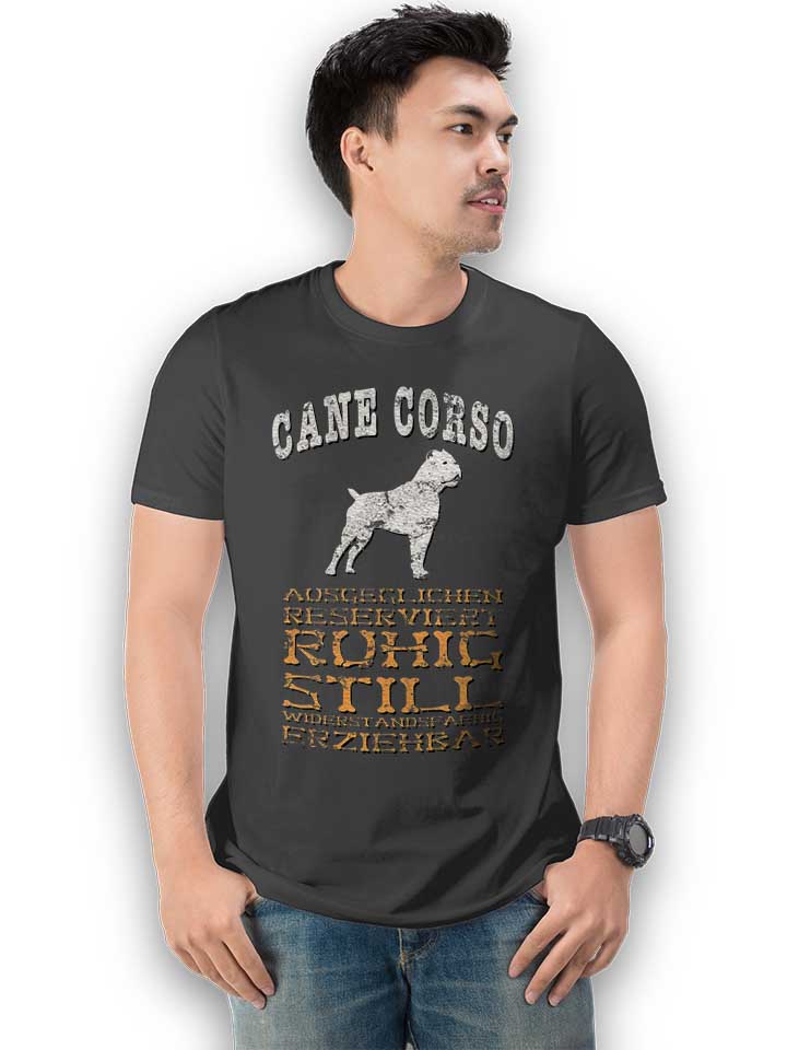 hund-cane-corso-t-shirt dunkelgrau 2