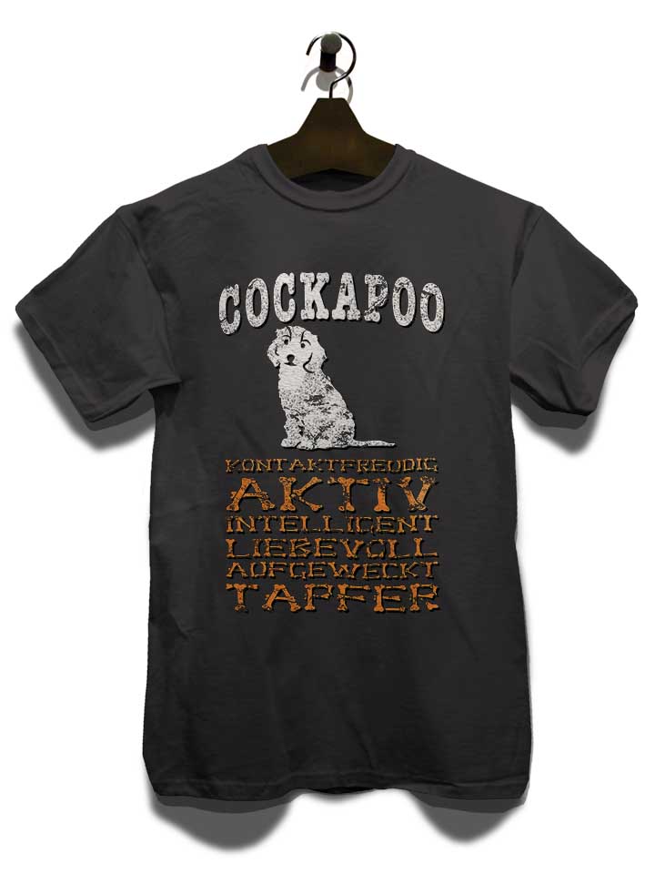 hund-cockapoo-t-shirt dunkelgrau 3