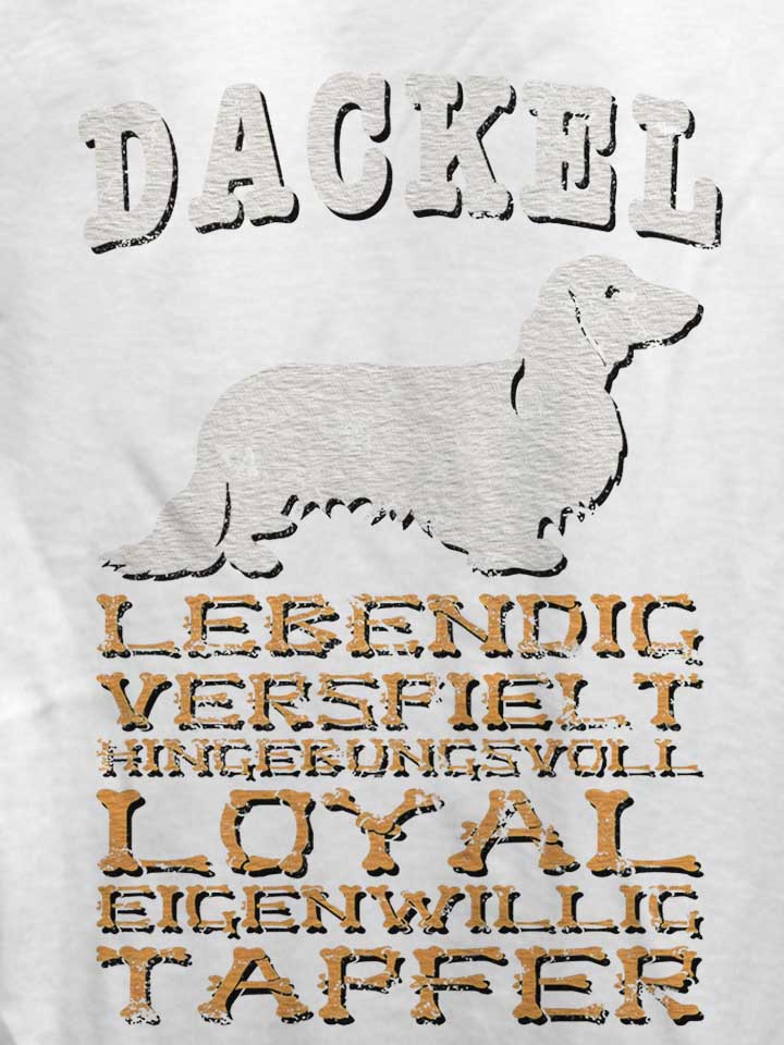 hund-dackel-damen-t-shirt weiss 4