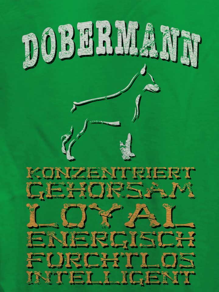 hund-dobermann-damen-t-shirt gruen 4