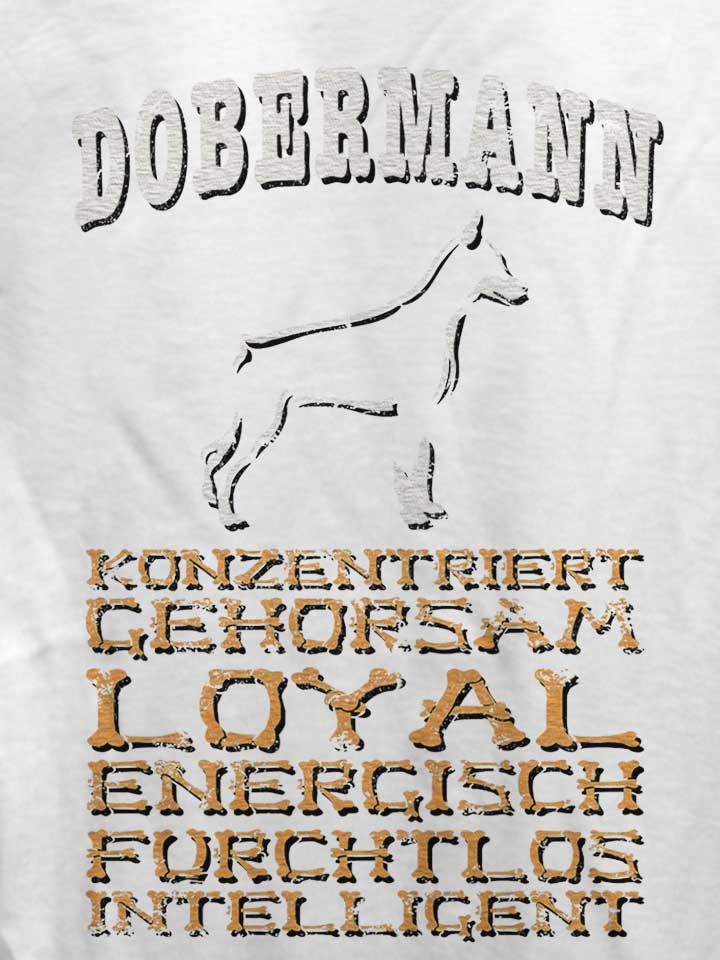 hund-dobermann-damen-t-shirt weiss 4