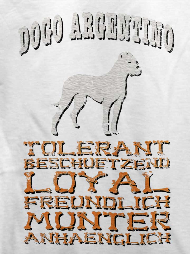 hund-dogo-argentino-t-shirt weiss 4