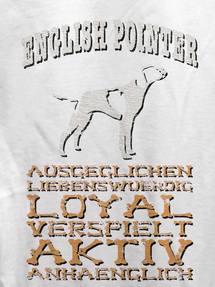 hund-english-pointer-damen-t-shirt weiss 4