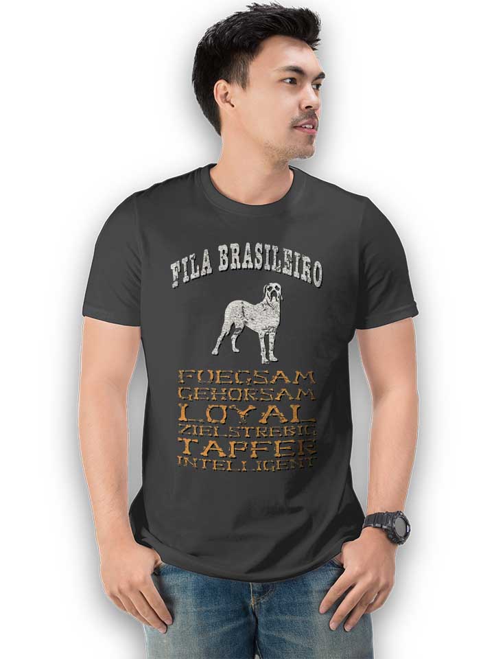 hund-fila-brasileiro-t-shirt dunkelgrau 2