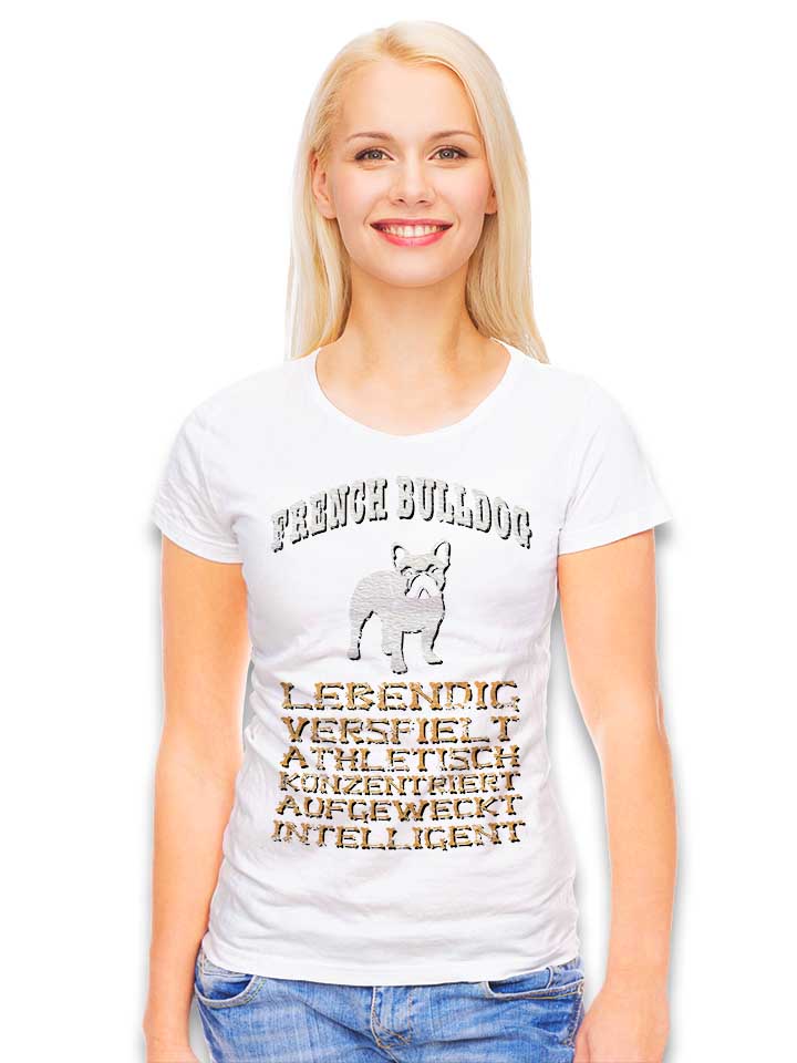 hund-french-bulldog-damen-t-shirt weiss 2