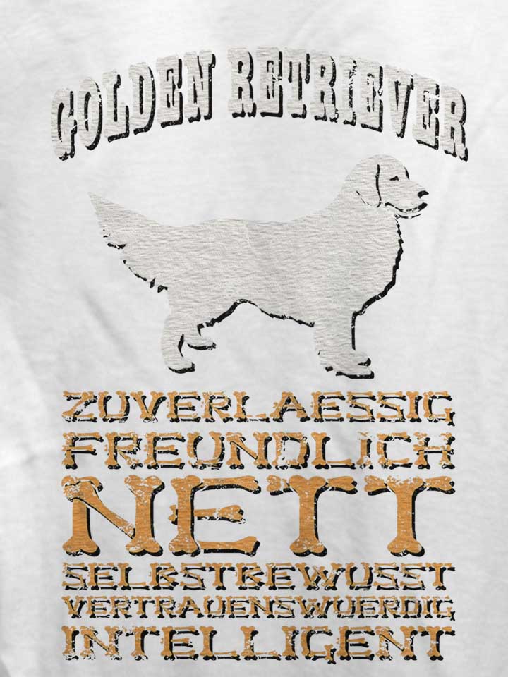 hund-golden-retriever-damen-t-shirt weiss 4