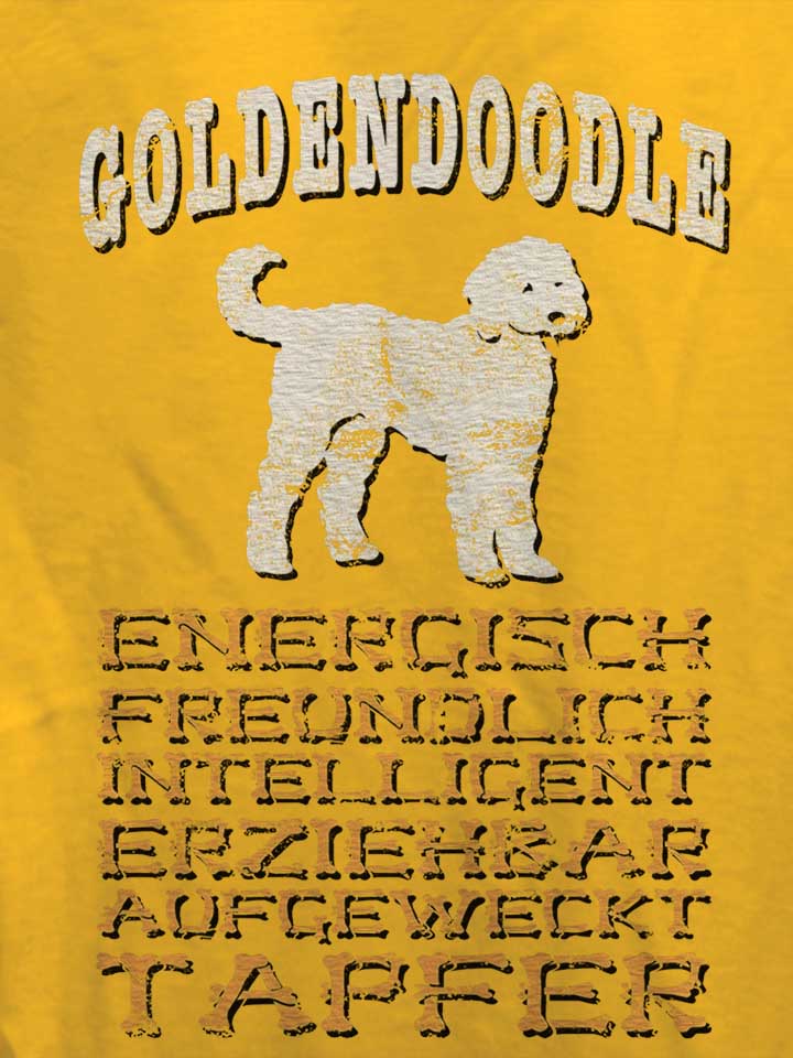 hund-goldendoodle-damen-t-shirt gelb 4