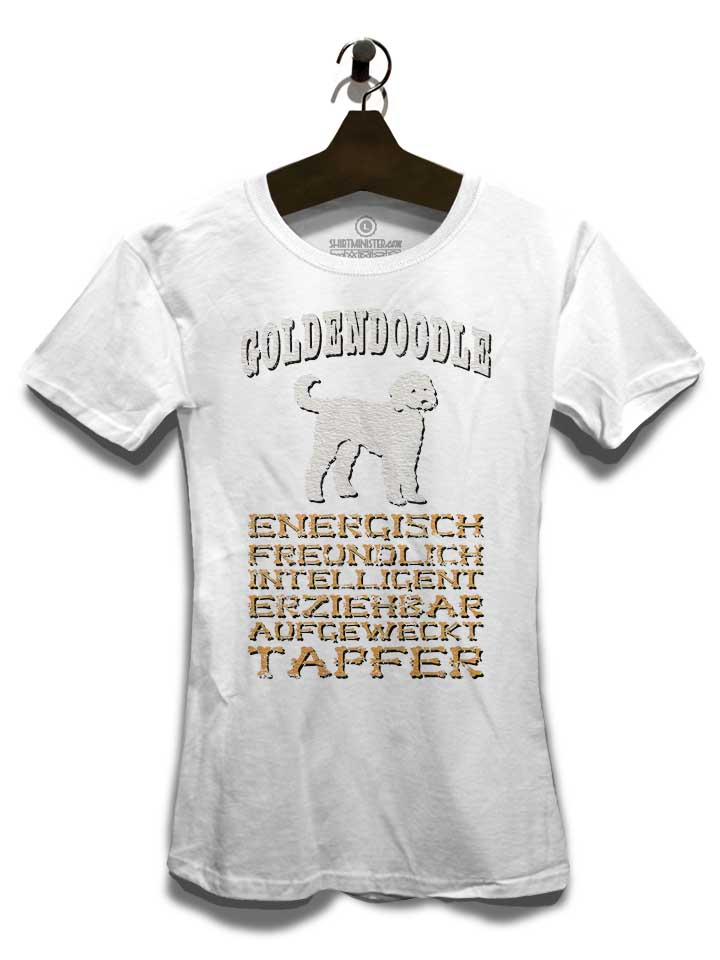 hund-goldendoodle-damen-t-shirt weiss 3