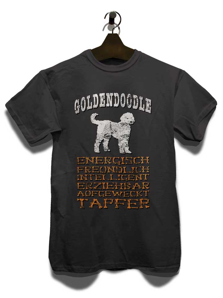 hund-goldendoodle-t-shirt dunkelgrau 3