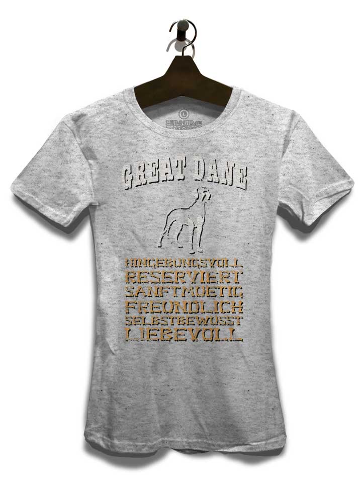 hund-great-dane-damen-t-shirt grau-meliert 3