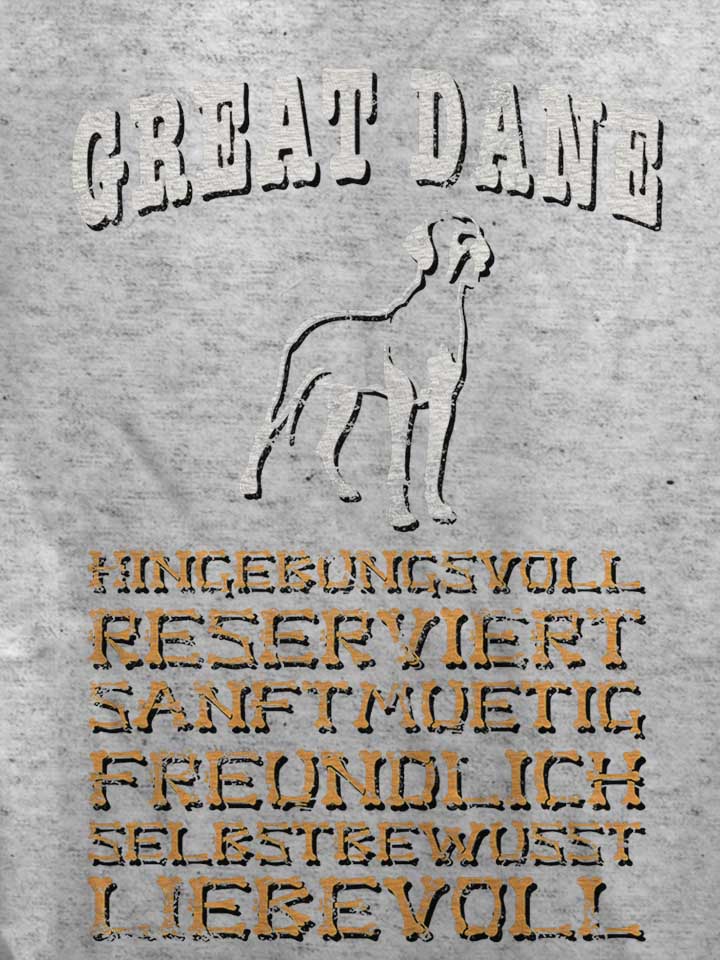hund-great-dane-damen-t-shirt grau-meliert 4